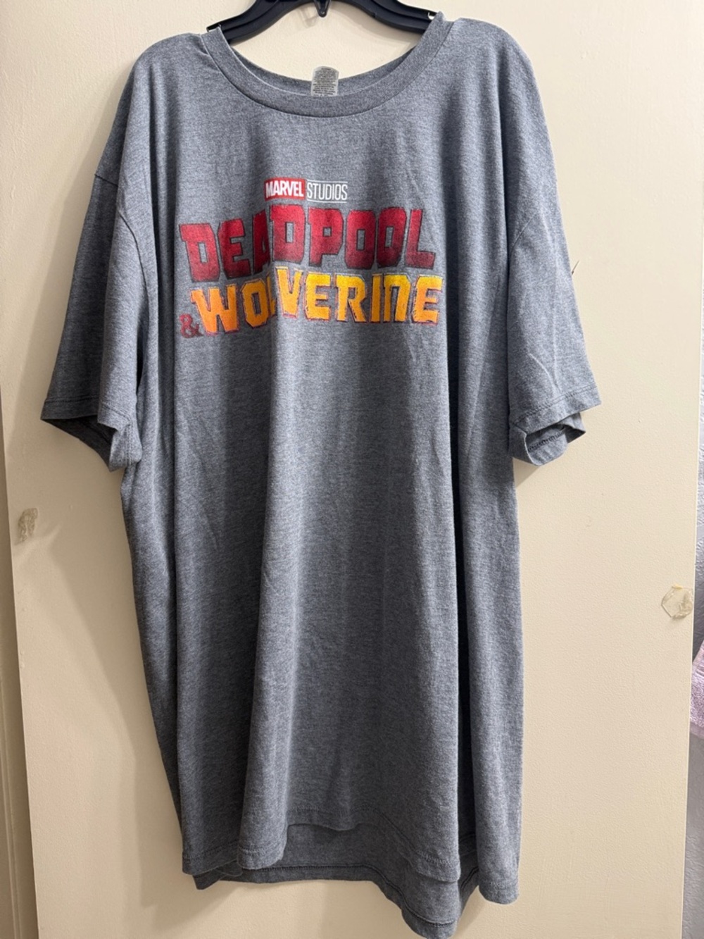 Pacifica Gray Deadpool & Wolverine Graphic Tee